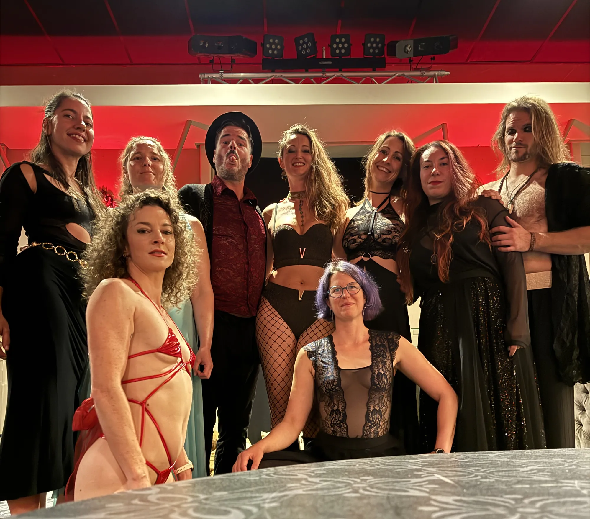 Hosts, Angels and facilitators of the third edition of The House of Eros